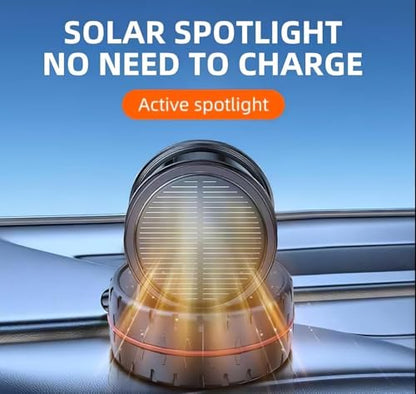 Solar Powered Car Dashboard Air Freshener Alloy Wheel Design